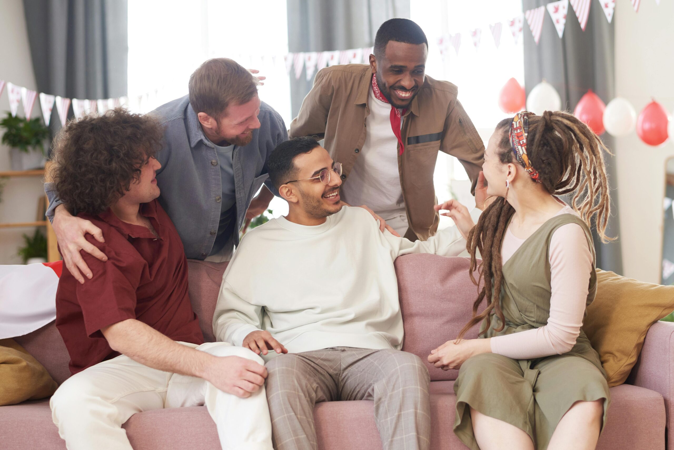 A Group of Friends Spending Time Together