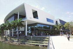 Modern Campus Building at University of Miami