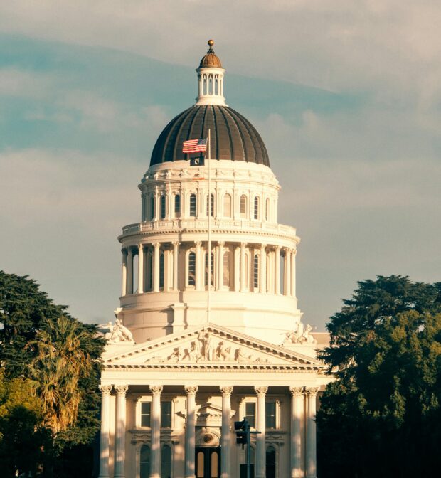 Photo of the California State Capitol building